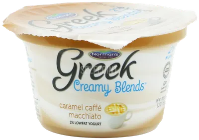 Greek Creamy Blends Caramel Caffe Macchiato Yogurt