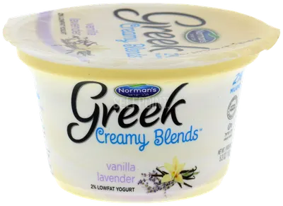 Greek Creamy Blends Vanilla Lavender Yogurt