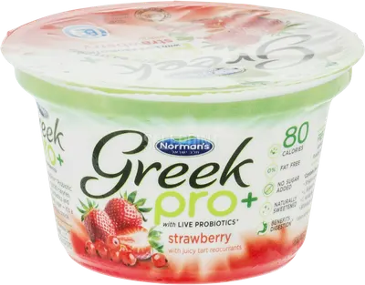 Greek Yogurt Strawberry + Probiotic