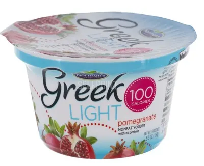 Greek Light Pomegranate Yogurt