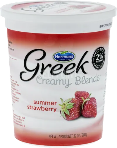 Greek Creamy Blends Summer Strawberry Yogurt