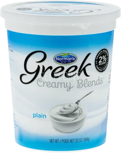 Greek Creamy Blends Plain Yogurt