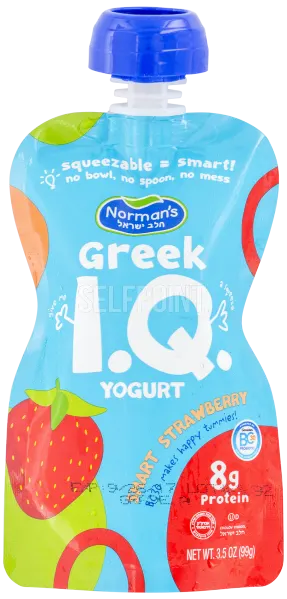 Greek I.Q. Smart Strawberry Yogurt Pouch