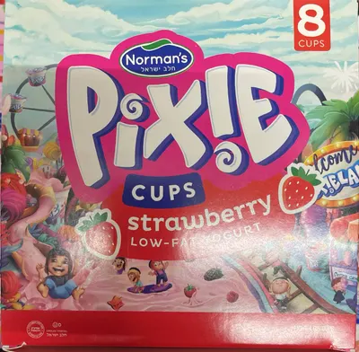 Pixie Strawberry Low-Fat Yogurt Cups 8 pk