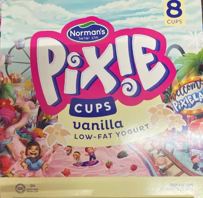 Pixie Vanilla Low-Fat Yogurt Cups 8 pk