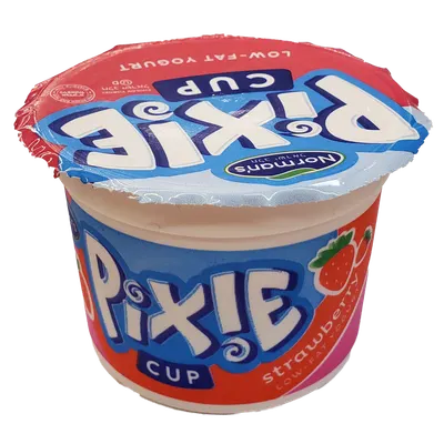 Pixie Cup Low Fat Strawberry Yogurt