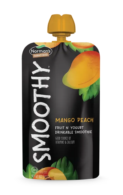 Mango Peach Fruit N' Yogurt Drinkable Smoothie