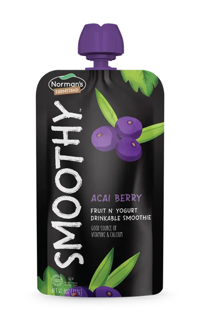Acai Berry Fruit N Yogurt Drinkable Smoothie