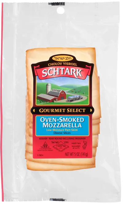 Oven Smoked Mozzarella Slices