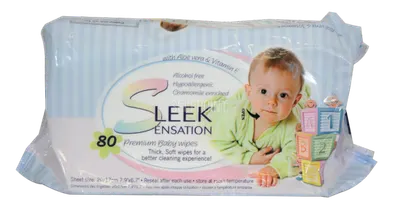 Premium Baby Wipes with Aloe Vera & Vitamin E