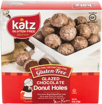 Gluten Free Donut Holes Chocolate Glazed