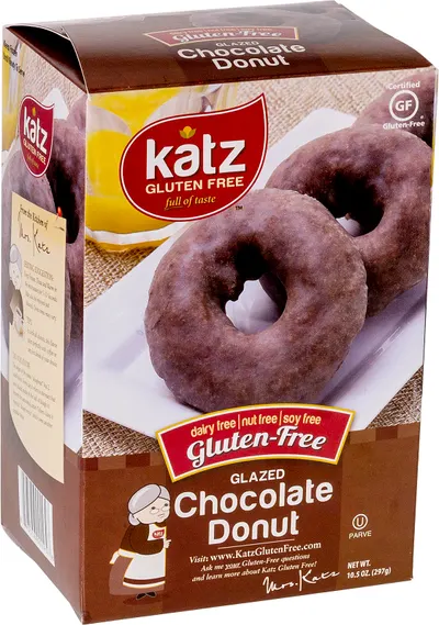 Glazed Chocolate Donut Dairy & Gluten Free
