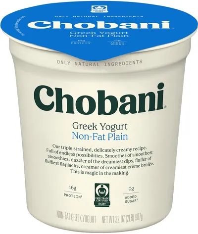 Non Fat Plain Greek Yogurt