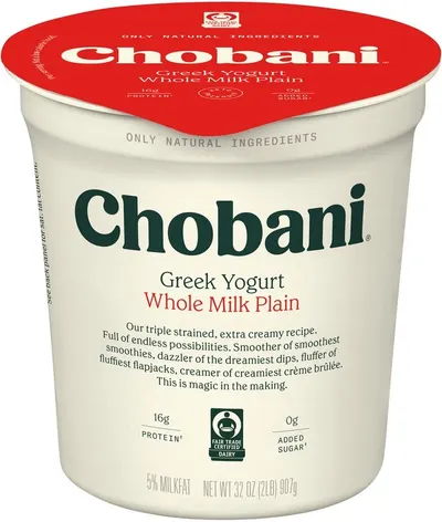 Whole Milk Plain Greek Yogurt