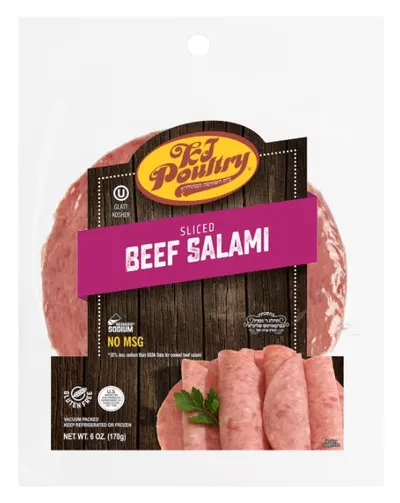 Sliced Beef Salami