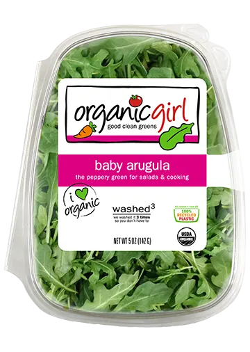 Triple Washed Baby Arugula