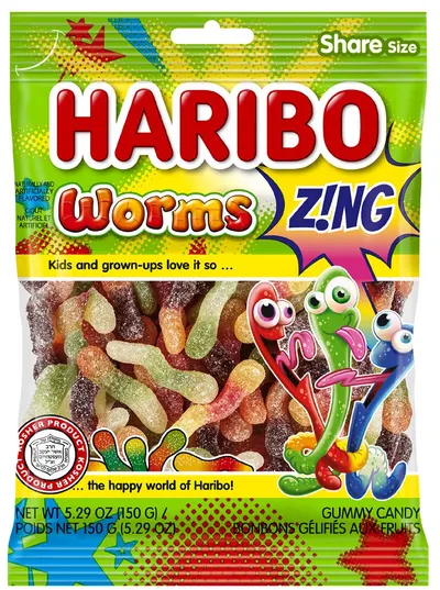 Worms Zourr Sour Candy