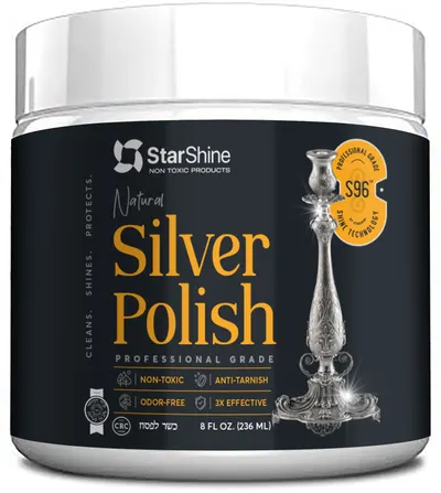 Natural Silver Polish Tub