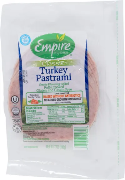 Uncured Turkey Pastrami