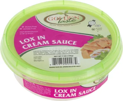 Lox in Cream Sauce