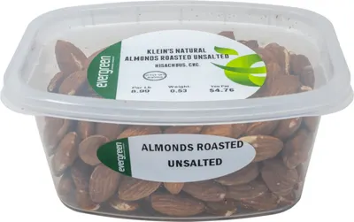 Roasted Unsalted Almonds