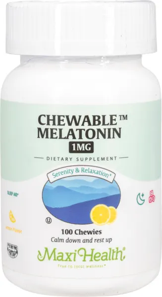 Chewable Melatonin (Lemon), 100 Chews