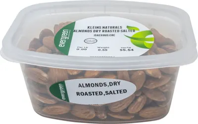 Dry Roasted Salted Almonds