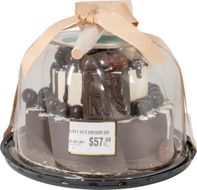 Chocolate & Nuts Explosion Smash Cake 2