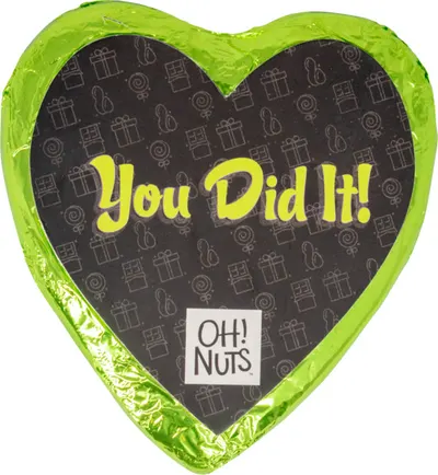 Heart Foiled You Did It! Chocolate