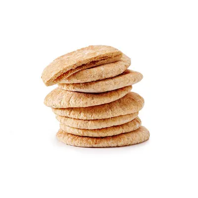 Mini Pita Whole Wheat - Mezonos, 12 ct