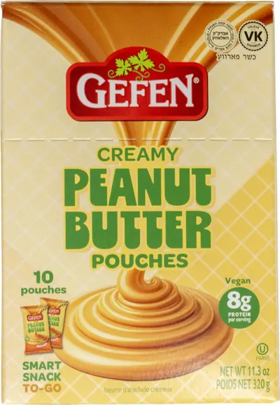 Creamy Peanut Butter Pouches 10 ct