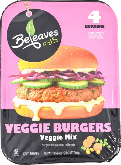 Veggie Burgers Veggie Mix