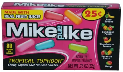 Tropical Typhoon Chewy Fruit Flavored Candy