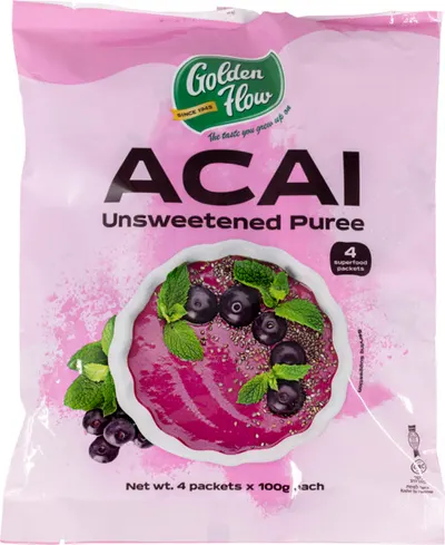 Acai Unsweetened Puree 4 pk