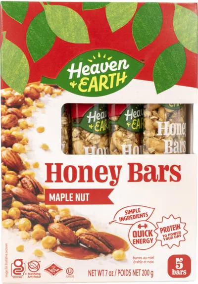 Gluten Free Maple Nut Flavor Honey Bar