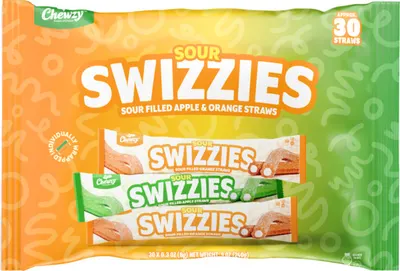 Sour Swizzies Apple Orange