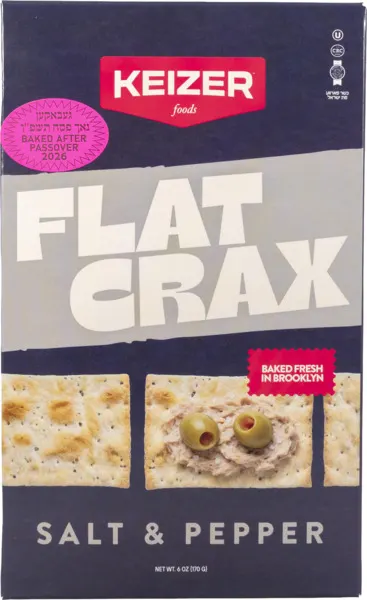 Flat Crax Salt & Pepper
