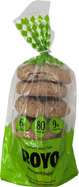 Royo Low Carb Superseed Bagel