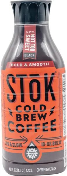 Not Too Sweet Black Cold Brew Iced Coffee
