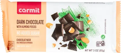 No Sugar Almonds Chocolate Bar