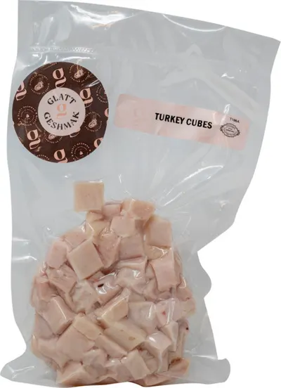 Vacuum Packed Turkey Cubes · ~1 lb