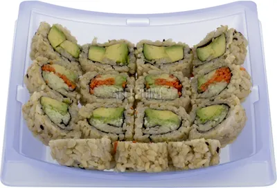 Sushi Combo Pack Salmon Brown Rice
