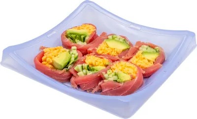 Sashimi Tuna Pinwheel