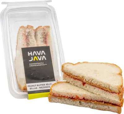 Peanut Butter & Jelly Bread Sandwich