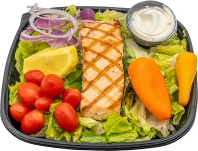 Baked Salmon Salad