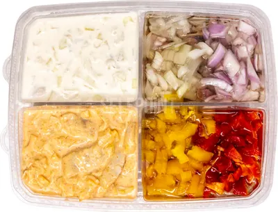 Herring Combo Platter- 4 Sectional