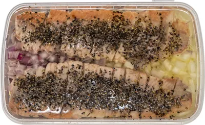 Swedish Pepper Crusted Herring - Small Platter