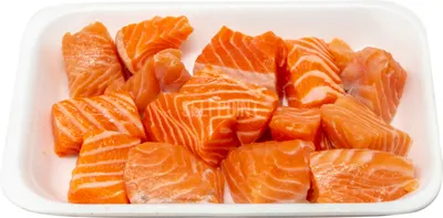 Salmon Cubes