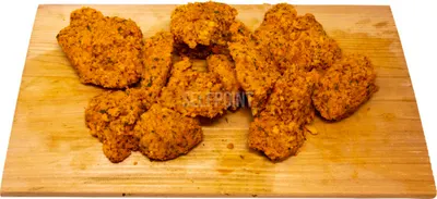 Breaded Salmon Cubes