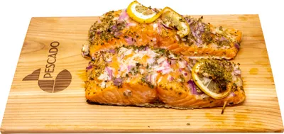 Baked Salmon Lemon Pepper Slice